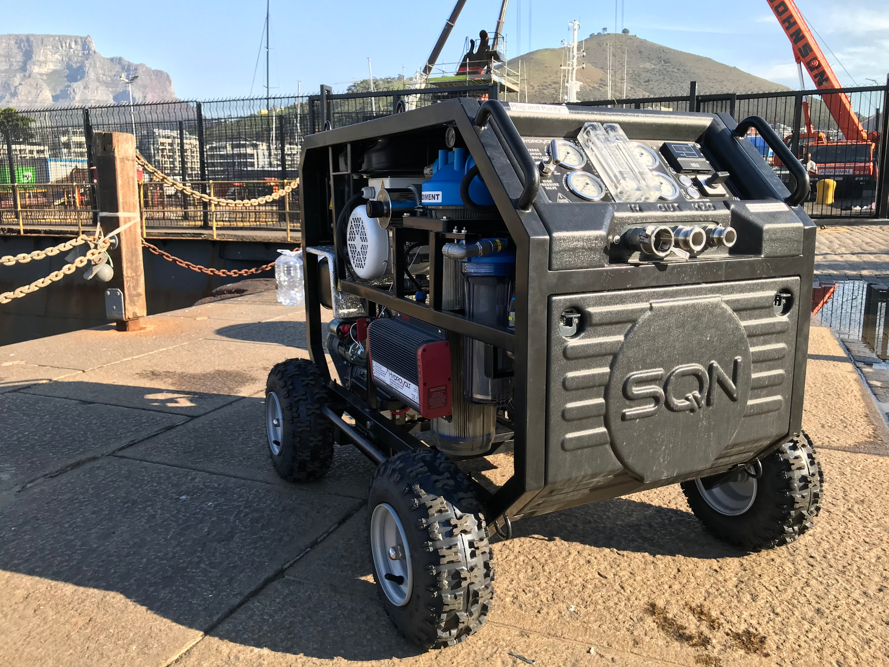 HydroVolt unit in the field
