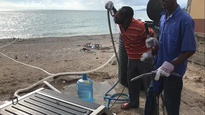 SQN Haiti desalination
