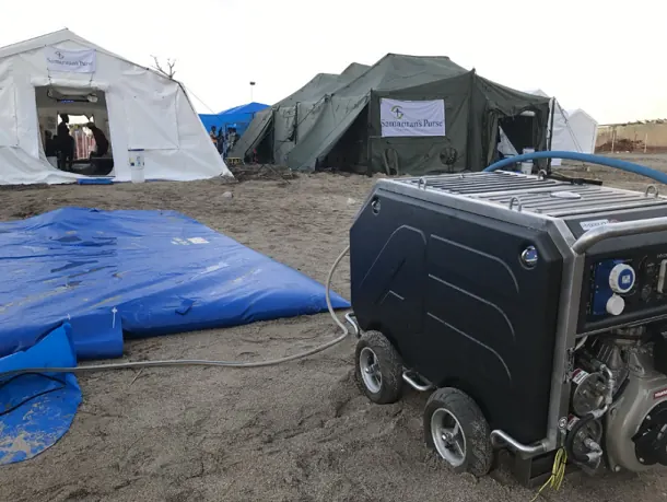 Haiti Samaritan's Purse field hospital