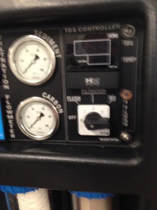 HydroVolt control panel
